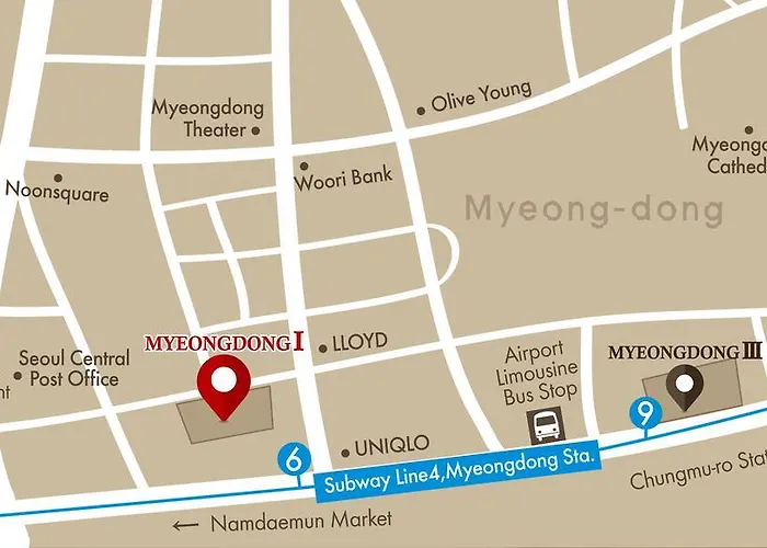 Skypark Myeongdong 1 Hotel 3*